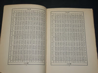 1900 DIE LOGARITHMEN DER SINUS UND TANGENTEN GERMAN BOOK BY M. VON ROHR - J 5899