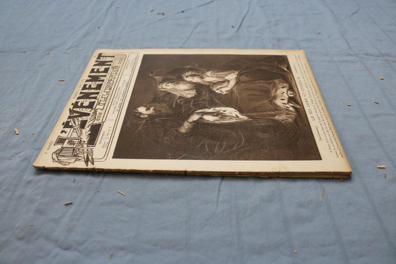 1916-1918 L'EVENEMENT ILLUSTRE MAGAZINE - FRENCH - LOT OF 3 - O 3859