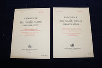 1955-1958 CHRONICLE OF THE WORLD HEALTH ORGANIZATION - LOT OF 15 - O 3360