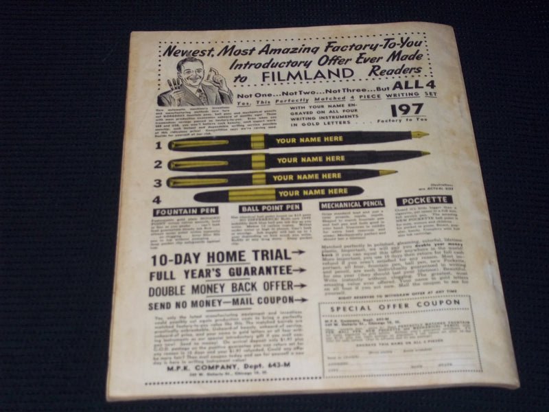 1949 NOVEMBER FILMLAND MAGAZINE - LIZ TAYLOR FRONT COVER - E 14141