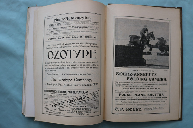 1903 PHOTOGRAMS OF THE YEAR - HARDCOVER BOOK - KD 9687