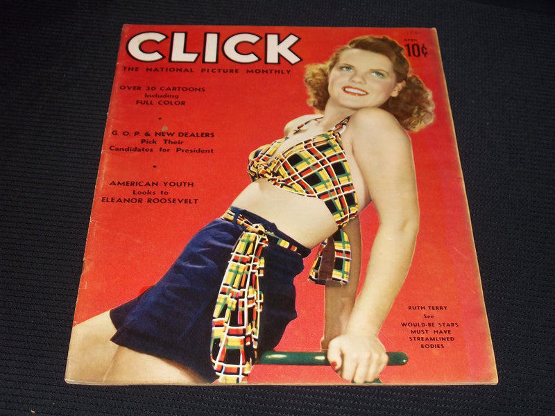 1940 APRIL CLICK MAGAZINE - RUTH TERRY FRONT COVER - E 20069