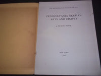 1943 PENNSYLVANIA ARTS AND CRAFTS - A PICTURE BOOK - MET MUSEUM OF ART - II 8036