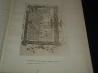 1877 AUTOTYPES OF CHAUCER MANUSCRIPTS VOLUME - NICE PLATES - Z 237