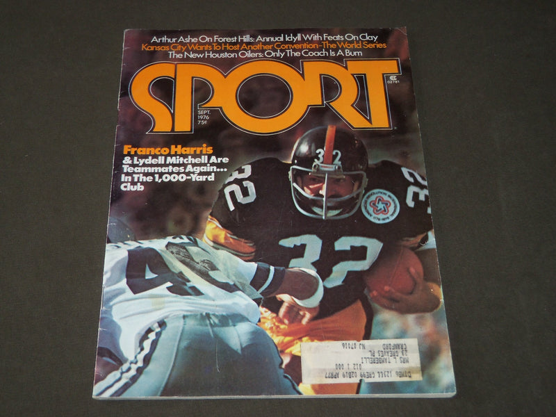 1976 SEPTEMBER SPORT MAGAZINE - FRANCO HARRIS COVER - CW 343