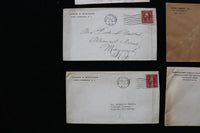 1919-1929 NEW JERSEY STAMPED ENVELOPES - LOT OF 8 - K 2786