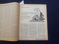 1973 JANUARY RAMPARTS MAGAZINE - INFORMAL ART OF LEAKING - SP 5746ZA