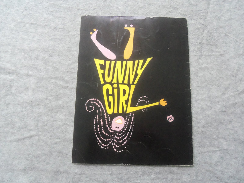 1966 FUNNY GIRL BROADWAY PROGRAM - MIMI HINES- JOHNNY DESMOND- PHIL FORD- J 7623