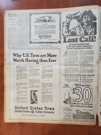 1921 FEBRUARY 21 NEW YORK TIMES - HARDING EXPECTED TO NAME HOOVER - NT 8134