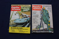 1957-1968 POPULAR SCIENCE MAGAZINE - LOT OF 13 - O 3350