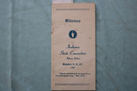 1948 GIDEONS - INDIANA STATE CONVENTION PROGRAM - K 3318