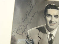 TYRONE POWER AUTOGRAPHED FRAMED PHOTO - 14x18 - #24A