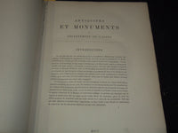 1877-1879 ANTIQUES ET MONUMENTS BY EDOUARD FLEURY - 3 VOLUMES - #276