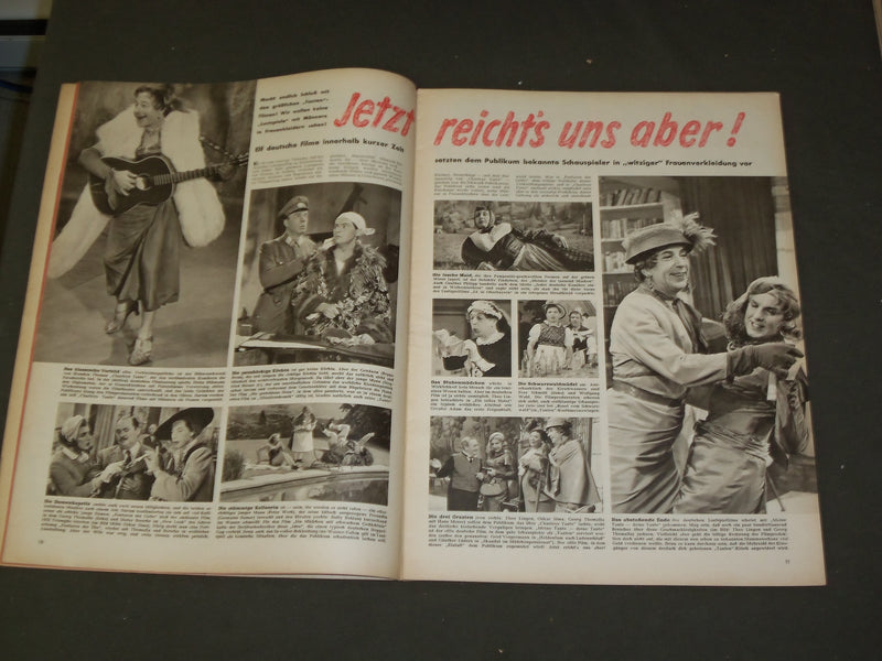 1956 SEP STAR REVUE (GERMAN) MAGAZINE-NICE COVER, PHOTOS, ARTICLES & ADS -B 3966