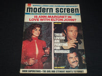 1975 JULY MODERN SCREEN MAGAZINE - JAMES CAAN & BURT REYNOLDS COVER - E 12286