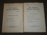 1950 THE LOUISIANA HISTORICAL QUARTERLY MAGAZINE LOT OF 4 - O 1662B