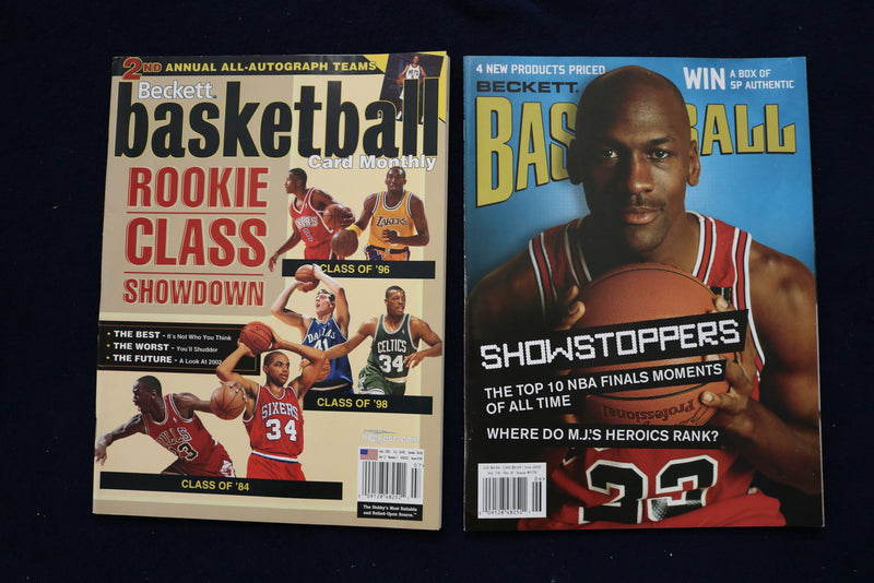 1996-2007 MICHAEL JORDAN BASKETABLL COVER MAGAZINES - LOT OF 17 - O 3579