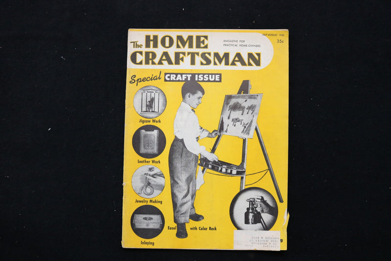 1950 JUL-AUG THE HOMECRAFTSMAN MAGAZINE - SPECIAL CRAFT ISSUE COVER - E 10394