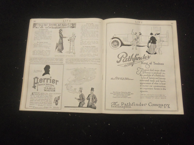 1916 SEPTEMBER 21 LIFE MAGAZINE - THE PATRON SAINT - L 763Y