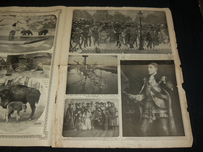 1910 MAY 29 NEW YORK TIMES PICTURE SECTION - JULIA WARD HOWE - NP 5645