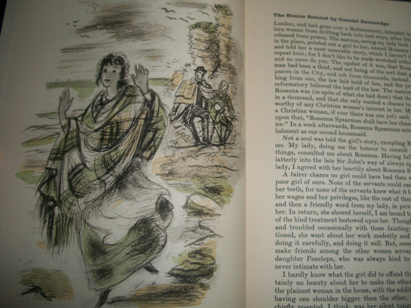 1959 THE MOONSTONE BOOK BY VONCENT STARRETT SLIP CASE - ILLUSTRATIONS - KD 607