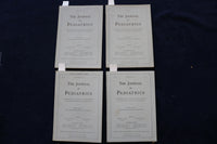 1938-1939 THE JOURNAL OF PEDIATRICS MAGAZINE - LOT OF 4 - O 3400