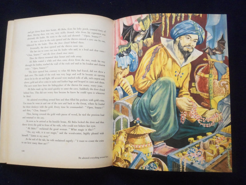1960 ODHAMS TREASURY OF EASTERN TALES HARDCOVER BOOK - KD 1111H