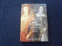 2003 ELIZABETH & MARY HARDCOVER BOOK - INSCRIBED BY JANE DUNN - KD 8558