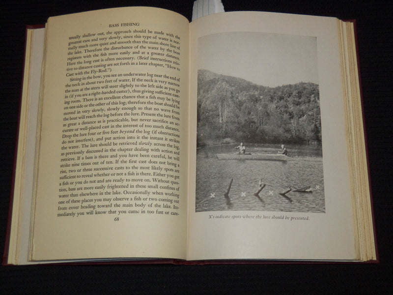 1946 BASS FISHING TECHNIQUES, TACTICS AND TALES BOOK BY JIM GASQUE- KD 7800