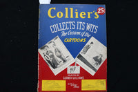 1945 COLLIER'S COLLECTS ITS WITS - CREAM OF THE CARTOONS SOFTCOVER BOOK - K 2871