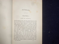 1872-73 JUVENAL-PLAUTIS HARDCOVER BOOK BY L. COLLINS & W. WALFORD - KD 9125