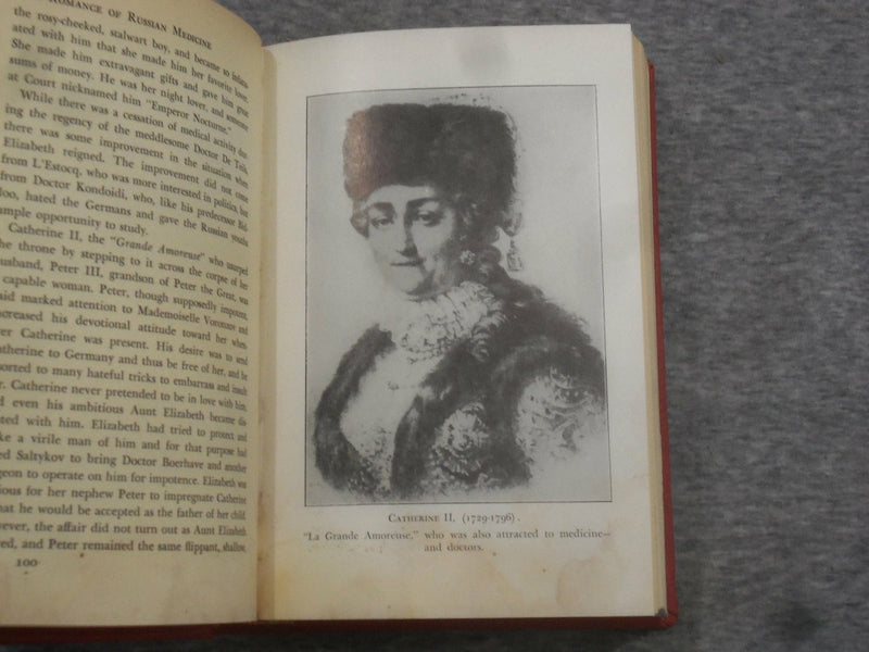 1937 THE ROMANCE OF RUSSIAN MEDICINE BY MICHAEL RAVITCH, MD - KD 2758U
