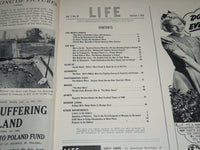 1939 OCTOBER 2 LIFE MAGAZINE - CORDELL HULL COVER - L 150