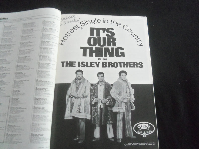 1969 MARCH 15 CASH BOX MAGAZINE - B.J. THOMAS COVER - SP 9337Y
