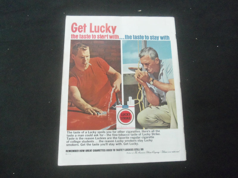 1962 APRIL 28 SATURDAY EVENING POST MAGAZINE - ILLUSTRATED COVER - SP 885B