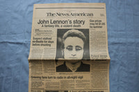 1980 DECEMBER 9 THE NEWS AMERICAN NEWSPAPER - JOHN LENNON VIOLENT DEATH- NP 9209