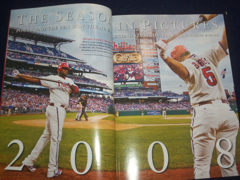 2008 SPORTS ILLUSTRATED MAGAZINE -PHILADELPHIA PHILLIES WORLD CHAMPIONS- ST 6766