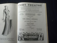 1940 MAY 20 PLAYBILL PROGRAM - MALE ANIMAL - DON DEFORE - J 6477
