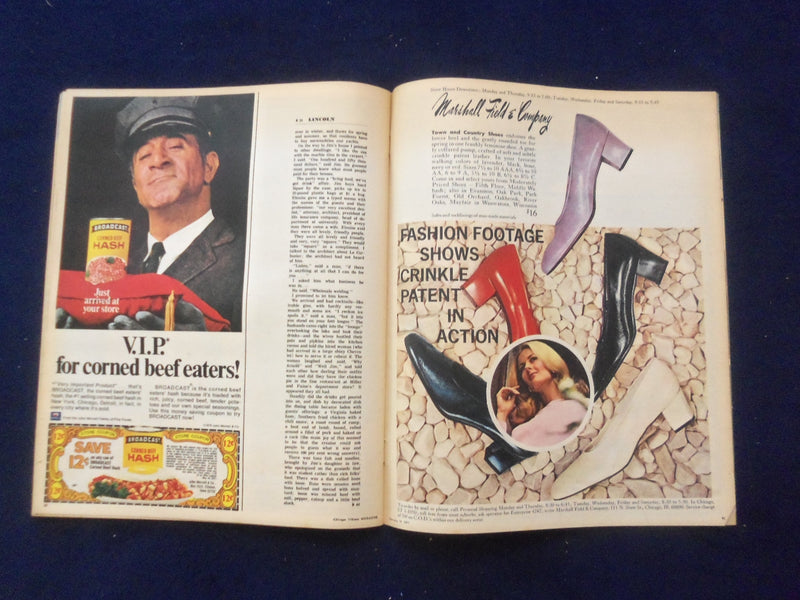 1971 FEB 14 CHICAGO TRIBUNE MAGAZINE SECTION -PART 1- TRANQUIL AMERICA - NP 6419