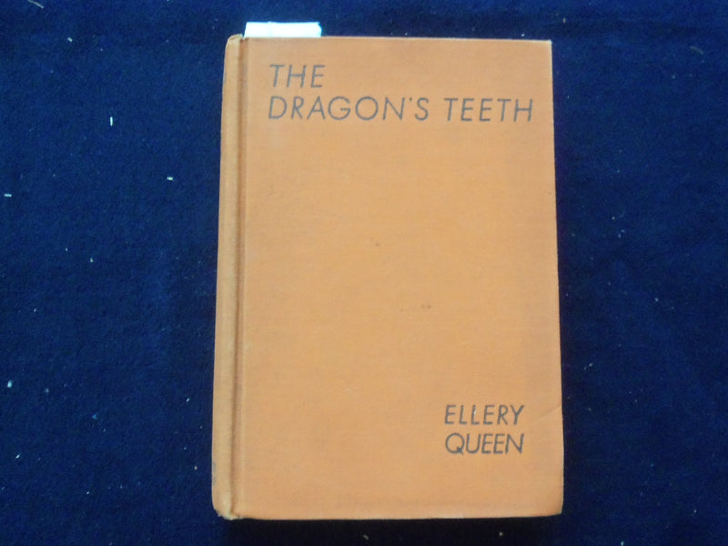 1939-1945 THE DRAGON'S TEETH HARDCOVER BOOKS BY ELLERY QUEEN - LOT OF 2 -KD 8504