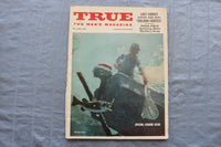 1958 APRIL TRUE MAGAZINE - SPECIAL FISHING ISSUE COVER - SP 4922M