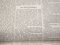 1868-1869 ESSEX COUNTY MERCURY NEWSPAPER LOT OF 25 -SALEM MASSACHUSETTS- NP 2877