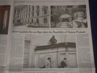 2021 JAN 12 NEW YORK TIMES- HOUSE SETS A VOTE TO IMPEACH TRUMP UNLESS PENCE ACTS