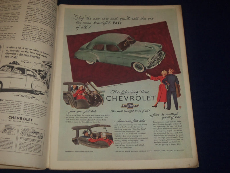 1949 ADVISORY SERVICE FOR STUDENTS OF ADVERTISING BOOK - NICE COLOR ADS - J 1775