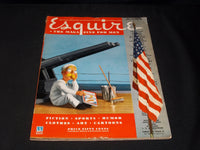 1942 OCTOBER ESQUIRE MAGAZINE - VERY NICE FRONT COVER & ADS - E 5144