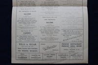 1910 DECEMBER 6 ROYAL OPERA COVENT GARDEN PROGRAM - LE NOZZE DIFIGARO - K 1672
