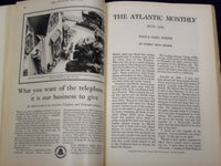 1930 THE ATLANTIC MONTHLY MAGAZINE LOT OF 12 COMPLETE YEAR - GREAT ADS - WR 531