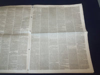 1855 MARCH 2 NEW YORK TRIBUNE NEWSPAPER - PANAMA RAILROAD OPENED - NP 5040