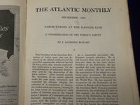 1923 DECEMBER THE ATLANTIC MONTHLY MAGAZINE - MAXFIELD PARRISH AD - ST 5496