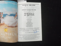 2002 MORNING'S AT SEVEN PLAYBILL - 11 SIGNATURES - J 8202